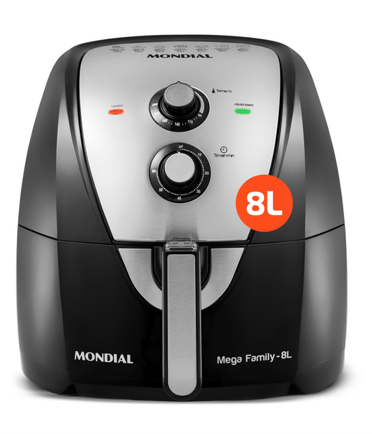 Fritadeira Sem Óleo Air Fryer 8 Litros AFN-80-BI Mondial