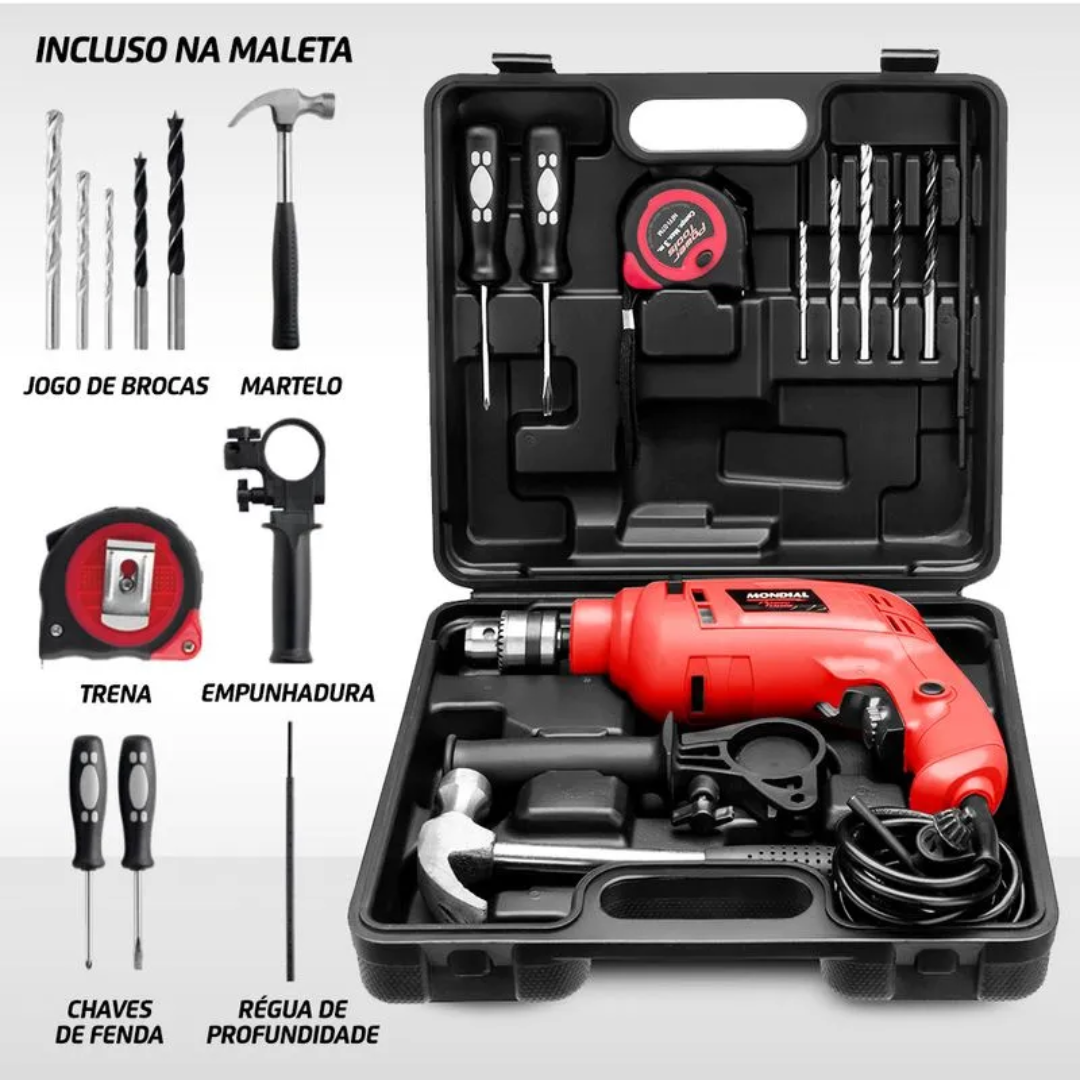 Kit Oficina Mondial Power Tools NFFI-07M